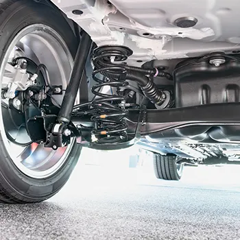 Suspension repair at Prairie Road Automotive in Eugene OR