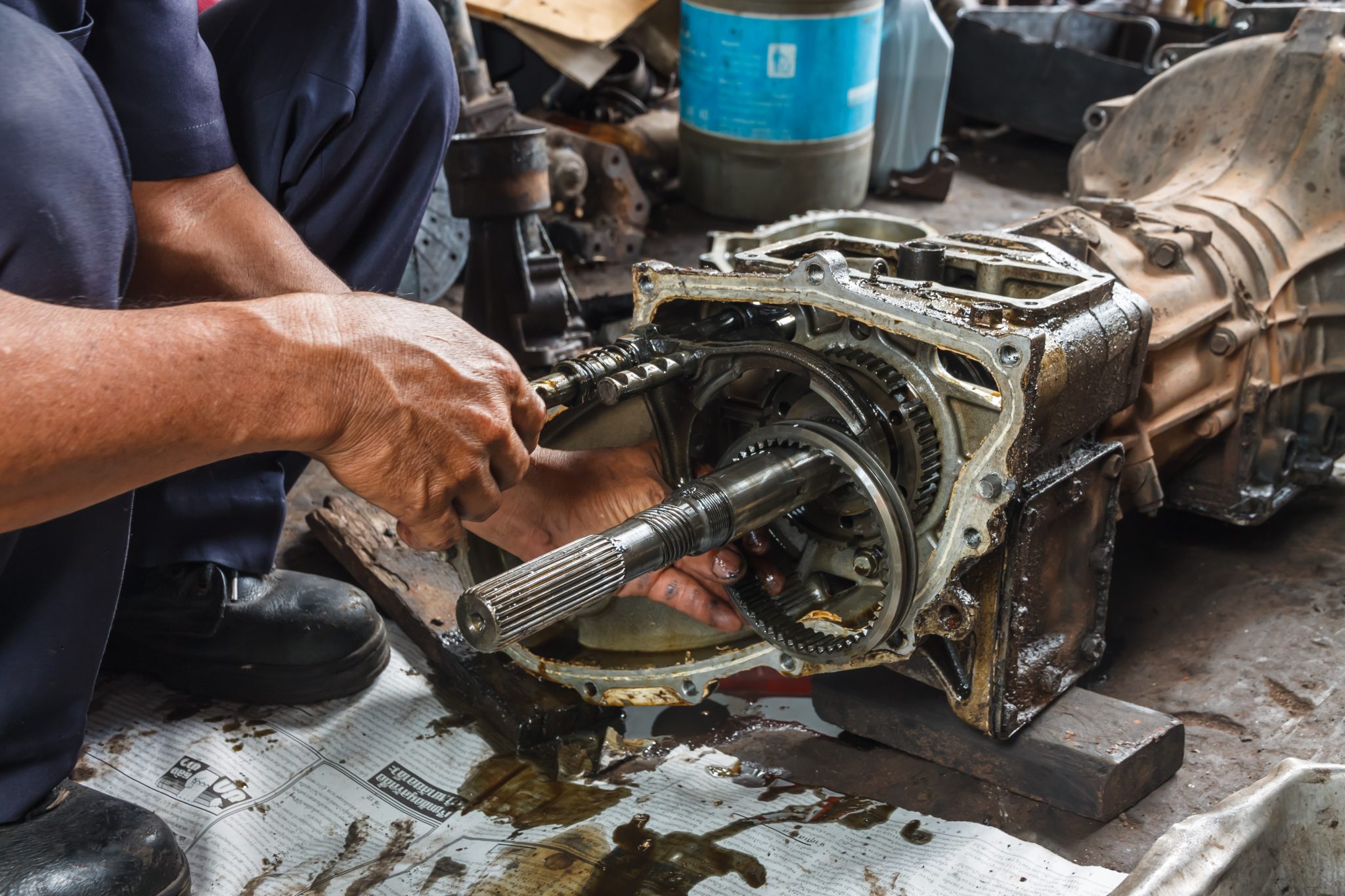 Transmission repair service at Prairie Road Automotive in Eugene OR